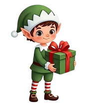 Elf Helper Mascot
