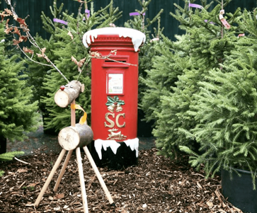 The Magic Post Box  at Ty Cerrig